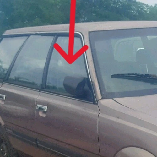 Subaru GL, Loyale, седан, универсал: 1 986, 1987, 1988-1994, стекло правой передней двери - Изображение 2 из 4