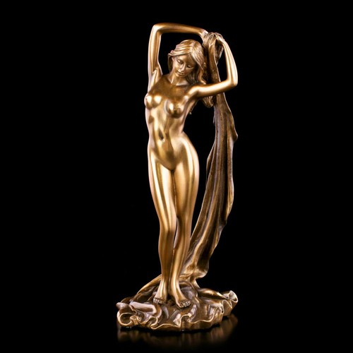 Resin Goddess Female Nude Figure Statue Home Ornament Desk Decoration Gift 22cm - Picture 9 of 12
