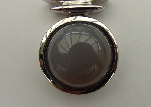 Pierre Lang Chrome & Moonstone Pendant with cord Necklace - Picture 3 of 6