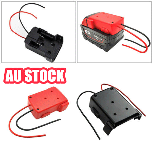 DIY For Milwaukee M18 XC 18V DIY Project Battery Adapter/BASE Power 2 Wirings ZQ - Picture 1 of 17