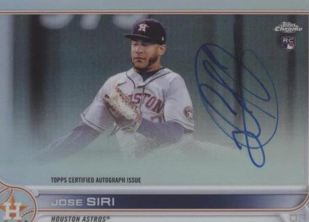 2022 Topps Fire - Purple #4 Jose Siri /99 (RC) for sale online