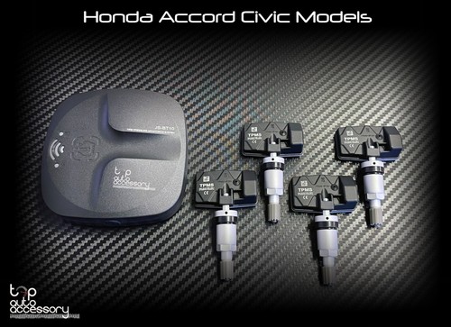 Programmable TPMS Tire Pressure Monitoring Sensor 315 433 MHz for Honda Civic - 第 1/5 張圖片