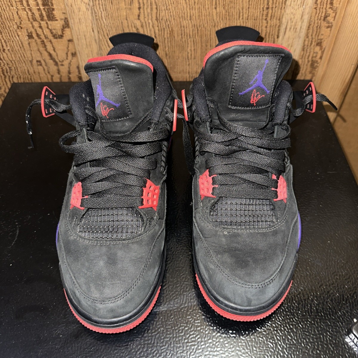 Size 9.5 - Air Jordan 4 Retro NRG Raptors - Drake Signature