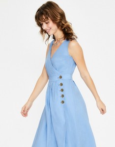 royal blue satin slip dress