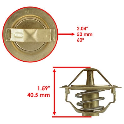 Thermostat for Kawasaki Ninja ZX-6R ZX636 2003 2004 2005 2006 2013
