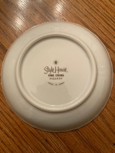 Style House Fine China Picardy Made in Japan Berry Bowl 5.5" - Picture 2 of 6