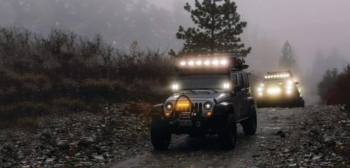 KC HiLITES Slimlite Spot Beam LED Light Pod System Pair/ 2 Pack Waterproof & Adj - Picture 9 of 19