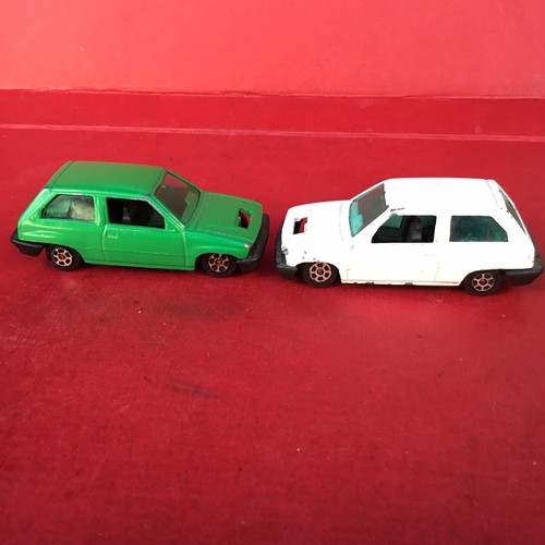 GUILOY OPEL CORSA TWO METAL CAR COCHE MODELISMO MADE SPAIN - Imagen 3 de 7