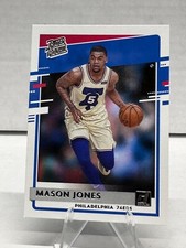 2020-21 Panini Chronicles Donruss Rated Rookie #199 Mason Jones RC 76ers