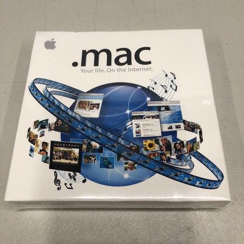 New SEALED .Mac 4.0 Software integrated w/ iLife & Mac OS X-Discontinued Support - Afbeelding 1 van 2