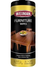 Weiman Wood Cleaner and Polish Wipes - Clean, Polish & Protect  Assorted Sizes 