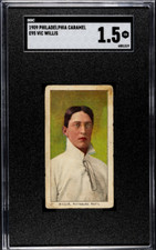 1909 E95 Philadelphia Caramel Vic Willis SGC 1.5