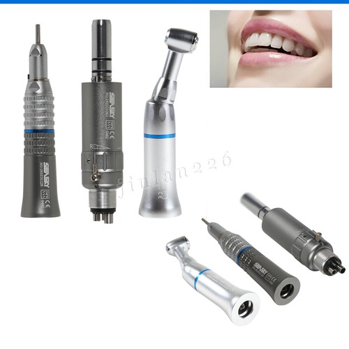 Motor de aire recto contra ángulo de velocidad lenta dental 2/4 agujeros pieza de mano pulsador - Imagen 1 de 58