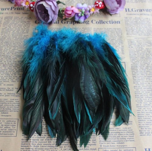 Rooster Tail Feathers Many Colour Fly Craft Hat Arts Decorations Wedding Card UK - Picture 13 of 22