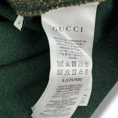 Gucci Green GG Sweater - Picture 3 of 6