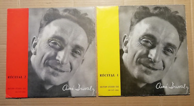 LE PÈRE AIMÉ DUVAL - RÉCITAL 1 + 2 -2x 10''-LP