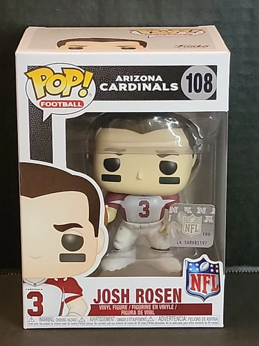 Funko Pop NFL Arizona Cardinals Josh Rosen #108 Vinyl Figure