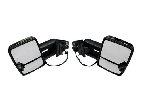 Genuine GM Chevrolet Silverado GMC Sierra Towing Mirrors Set 23372181 CHROME