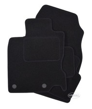 Wielganizator Fußmatten Vorne Für Nissan 370Z 2009-2020 - Velours Basic Schwarz 2-teilig Rutschfest