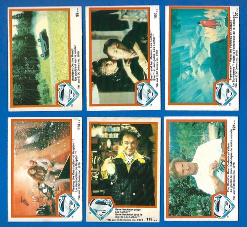 1978 OPC O PEE CHEE DC COMICS SUPERMAN TRADING CARD 1-132 + STICKERS SEE LIST - Picture 241 of 282