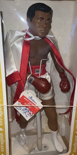 1986 Boxing Great Muhammad Ali Effanbee Doll MINT Original 20” Excellent Cond! - Picture 2 of 9