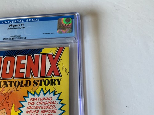 PHOENIX 1 CGC 9.6 WHITE THE UNTOLD UNCENSORED STORY X-MEN MARVEL COMICS 1984 XT - Picture 4 of 12