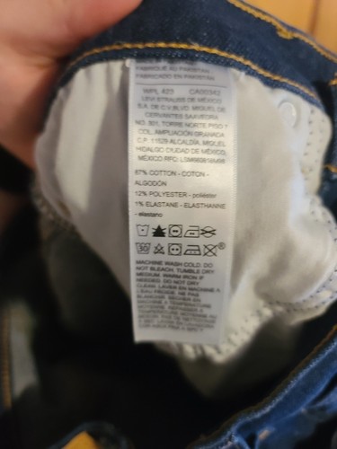 Pantaloncini jeans donna Signature By Levi Strauss & Co Heritage vita alta taglia 8-W29 - Foto 7 di 9
