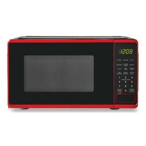 Mainstays MSF0R100072352 0.7 cu ft 700W Countertop Microwave Oven - Red
