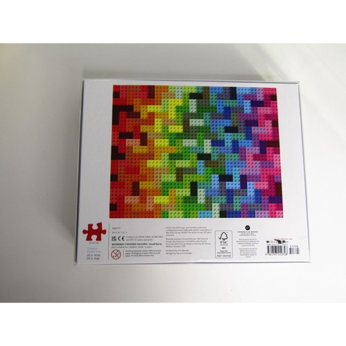 Rompecabezas Lego Rainbow Bricks 1000 piezas Nuevo - Imagen 8 de 9