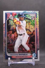 Ceddanne Rafaela #5 2024 Bowman Chrome Mojo Refractors Boston Red SoxRC Rookie