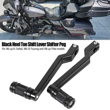 Heel Toe Shift Lever Shifter Pegs For Harley Heritage Springer Night Train FXSTB