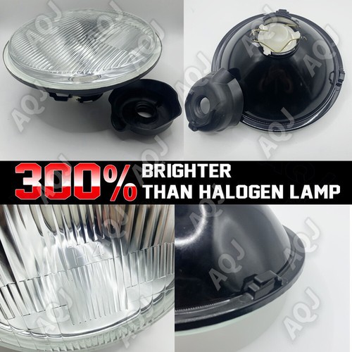 Pair 7inch Round Led Headlights For TOYOTA LAND CRUISER FJ40 FJ60 J80 1965-1985 - 第 3/18 張圖片