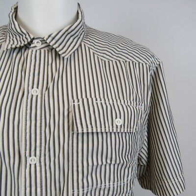 The North Face Shirt Men's XL Casual Snap Button Up Short Sleeve Hiking
