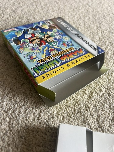 Mario & Luigi: Superstar Saga (Game Boy Advance, 2003) Cib player's choice E1 - Picture 10 of 23