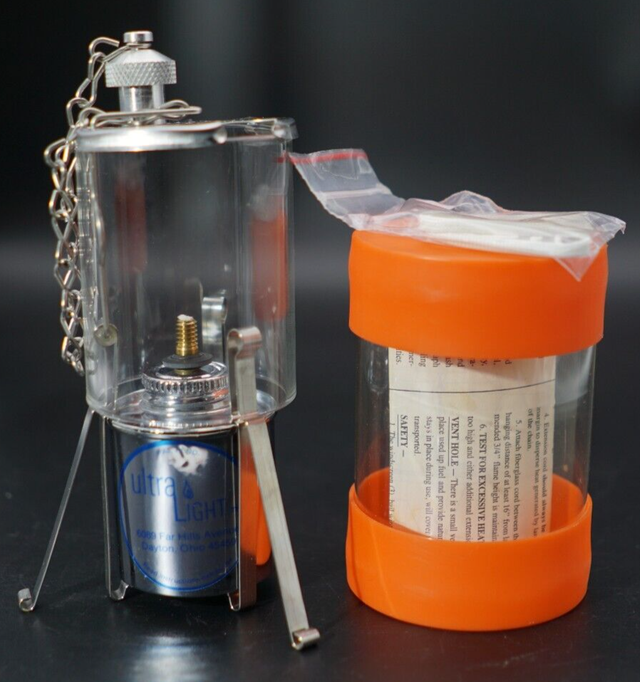 Renser Industries Ultralight Collapsible Lantern 1960s NOS Renser Industries Ultralight Collapsible Lantern 1960s NOS