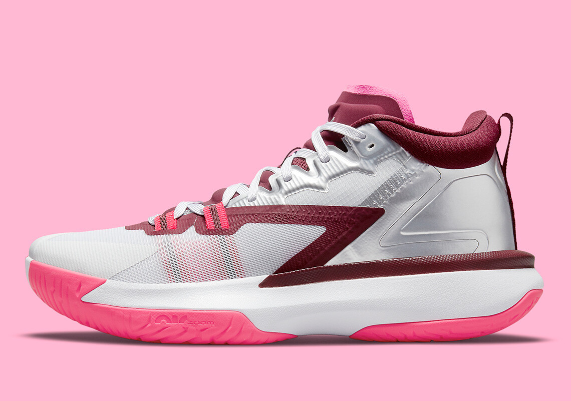 Nike Air Jordan Zion Williamson 1 Marion Pink Silver White