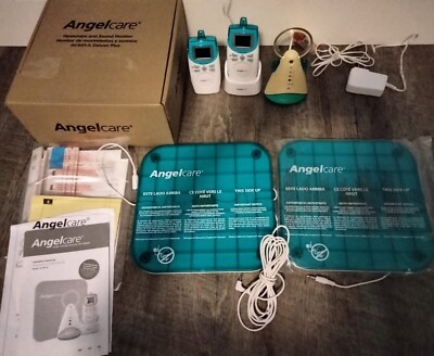 AngelCare Model AC401 deluxe Plus infant baby monitor movement two sensor pads