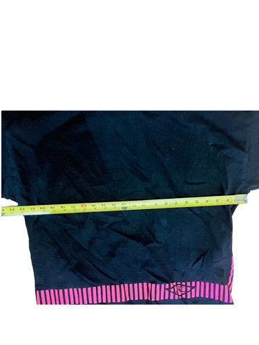 Tshirt vintage hobie retrò punto singolo nero rosa fluo taglia media - Foto 3 di 9