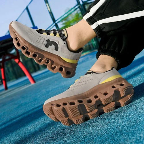 Men Sports Shoes Luxury Casual Sneakers Mesh Running Shoes Summer Lightweight - Picture 6 of 15