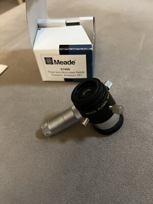 Meade 9mm Plossl Multi-Coated + Adjustable Brightness Red Illuminated Reticle
