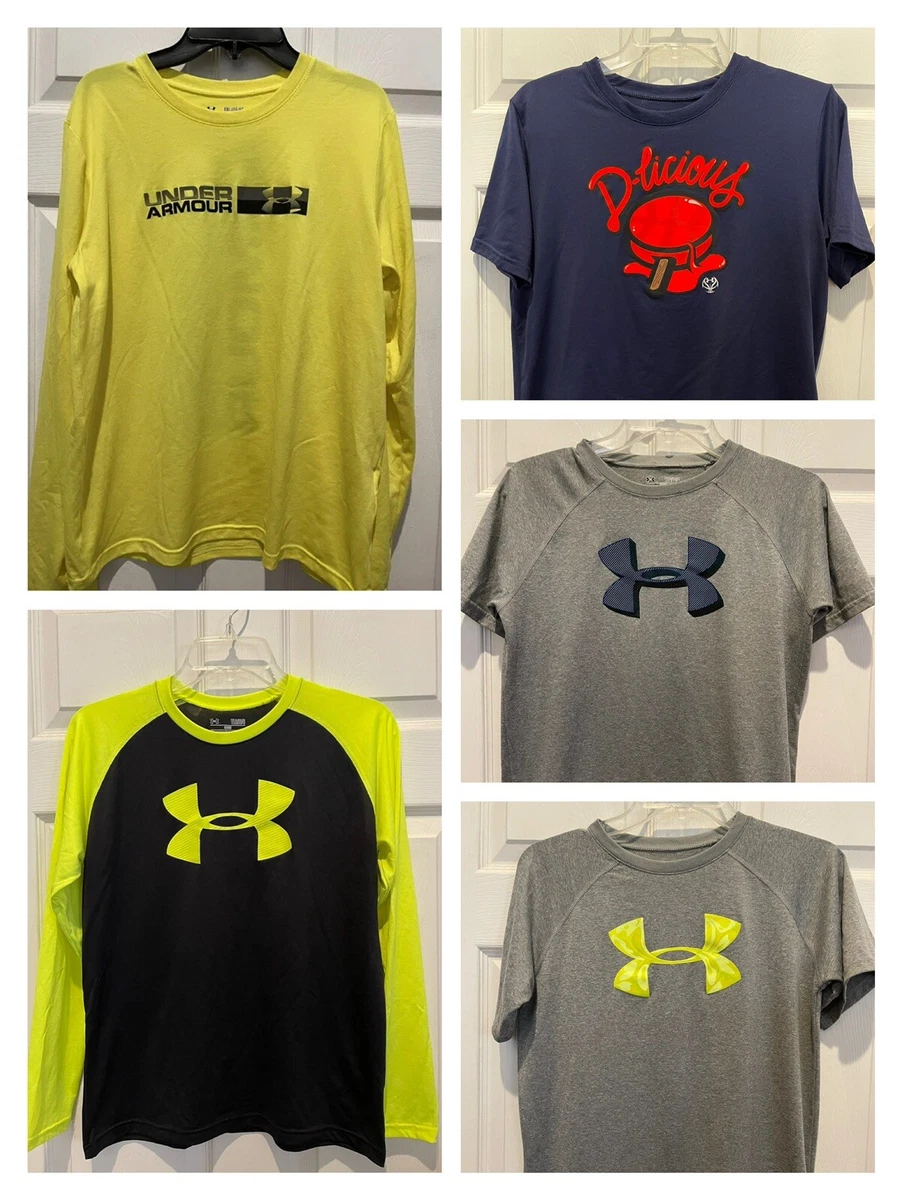 Boys under sales armour shirts