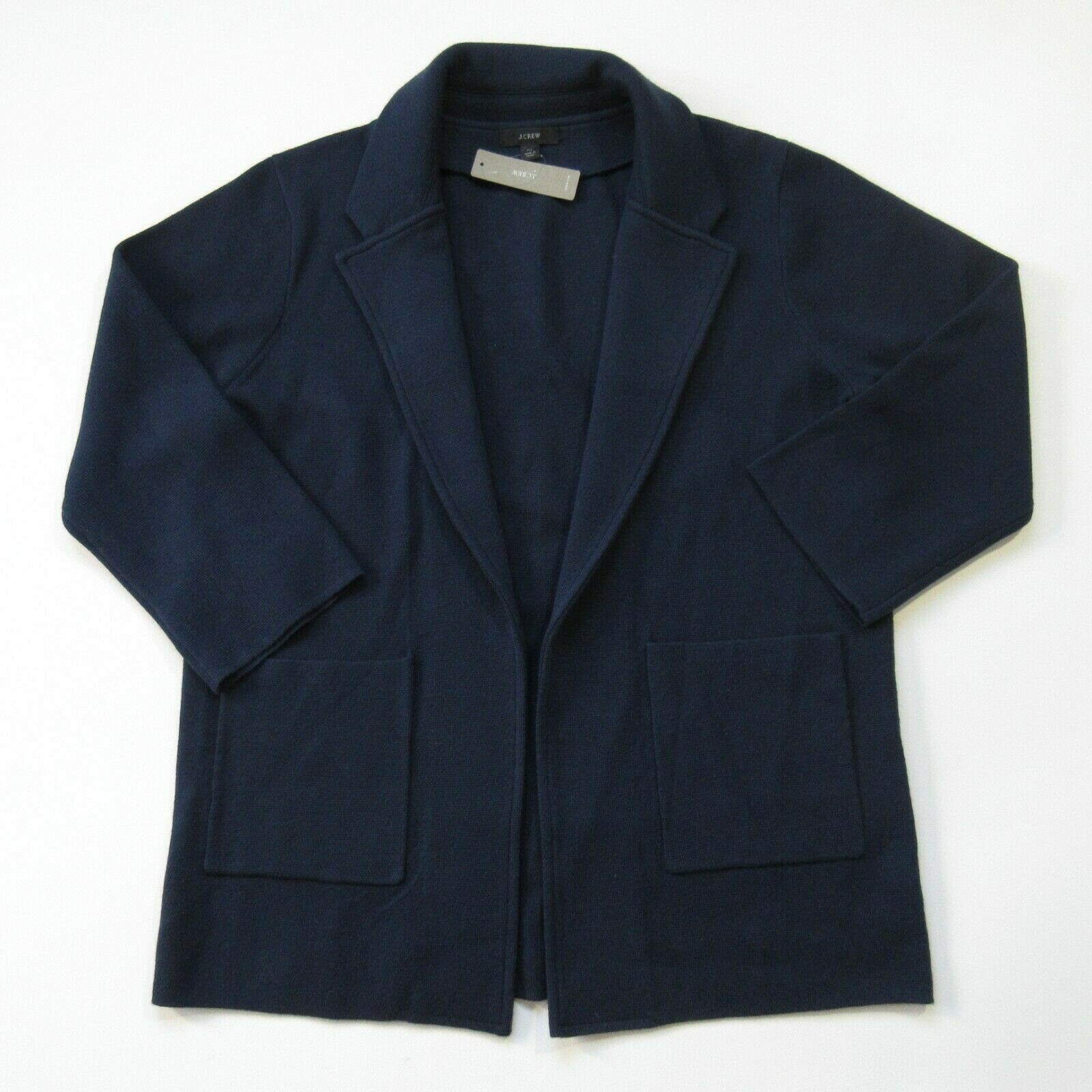 J.Crew Sophie Open-Front Sweater Blazer 