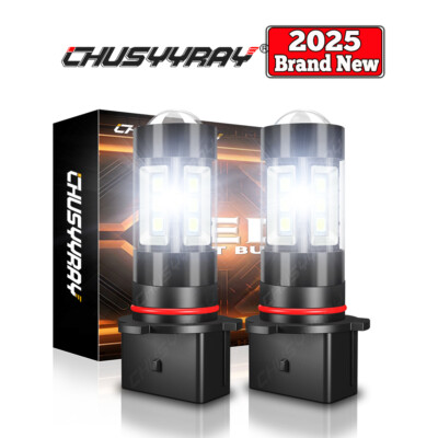 #ad 6000K White LED Bulbs For Mercedes Bens GL450 2007 2011 Fog Light Daytime DRL $11.98