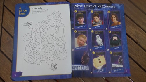 ALBUM HARRY POTTER WIZARDING WORLD SUPER U ANIMAUX FANTASTIQUES NO PANINI MERLIN - Picture 3 of 3