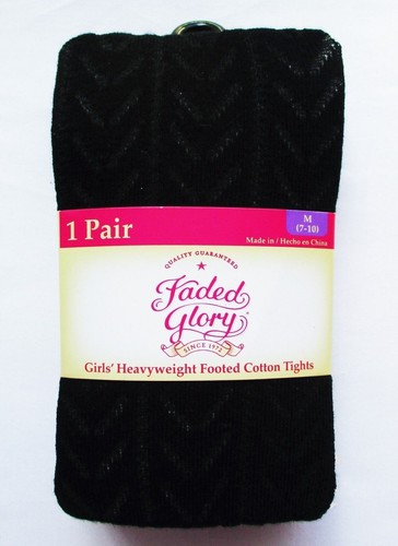 New GAP Faded Glory Garanimals Girls Heavy knit Tights 18-36M Big Kids S M L - Picture 4 of 14