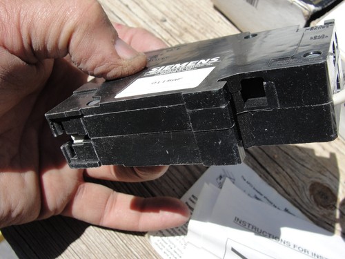 siemens arc fault circuit interrupter Q115af Pole 1 Volts 120 NEW - Picture 6 of 6