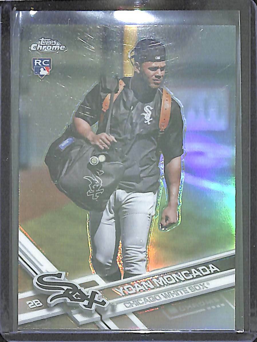 2017 Topps Chrome Rookie SP Variation #75 Yoan Moncada
