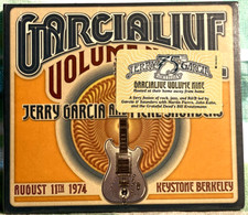 JERRY GARCIA GarciaLive Volume 9  Keystone Berkeley 8-11-74 CD  Hype Sticker