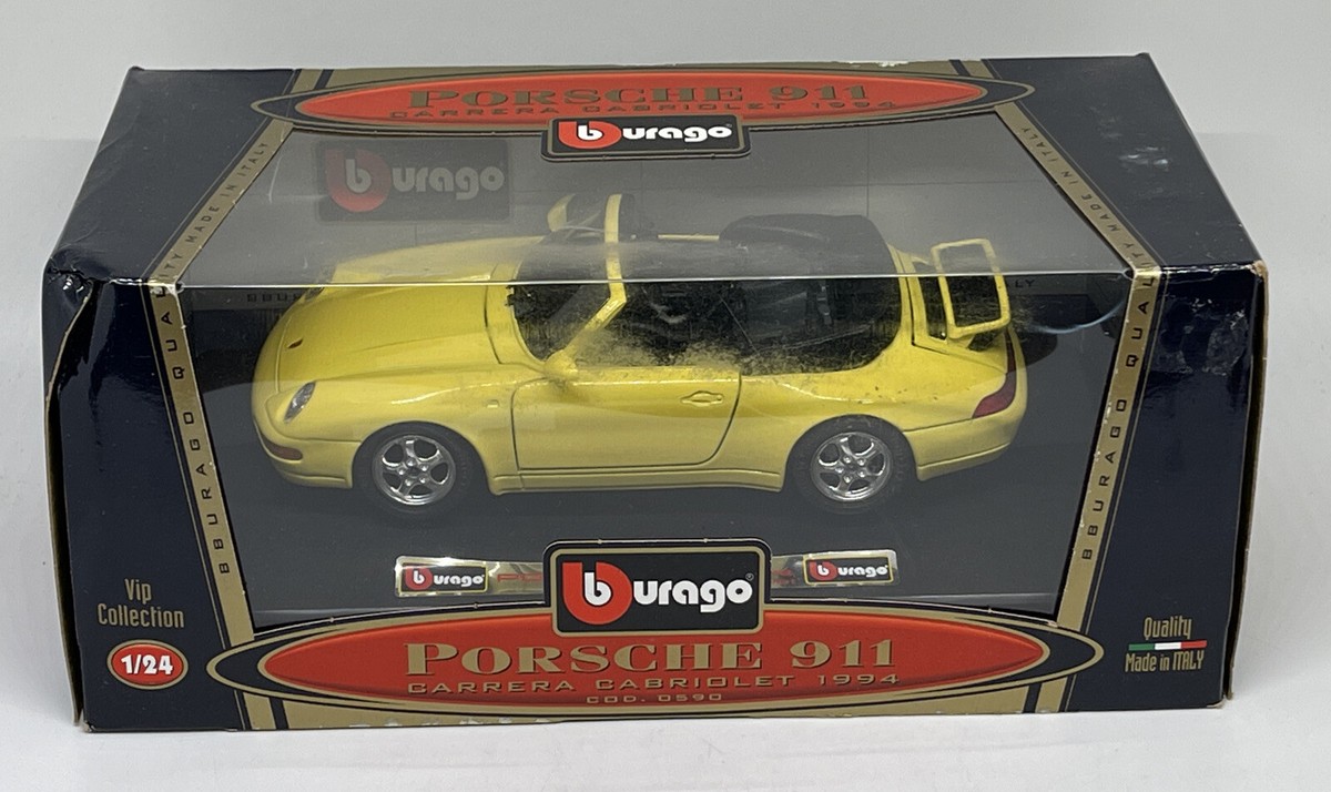 Burago ポルシェ911 カレラカブリオレ1994 Bburago】ブラーゴ 1/18 ポルシェ 911 カレラ カブリオレ 1994 レッド