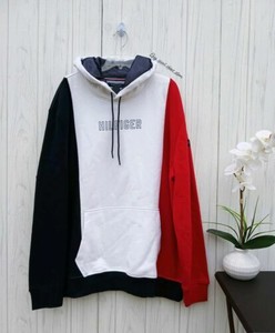 red white and blue tommy hilfiger hoodie